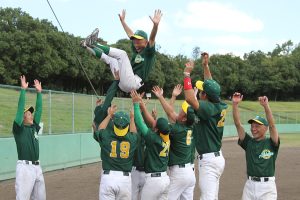 第68回大阪北リーグ野球大会決勝戦・優勝・近畿アスレチックス