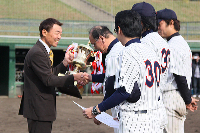 第65回Aクラス大阪北リーグ野球大会決勝戦・スタッカーズ対モノリス