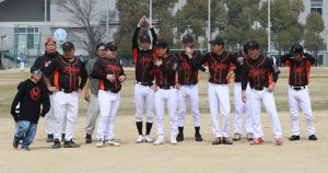 草野球写真・ディ-ネクサス・大阪北リーグ野球大会