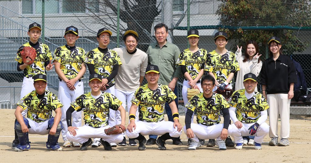草野球写真・ＭＡＮＡＢＯ・マナボ・大阪北リーグ野球大会