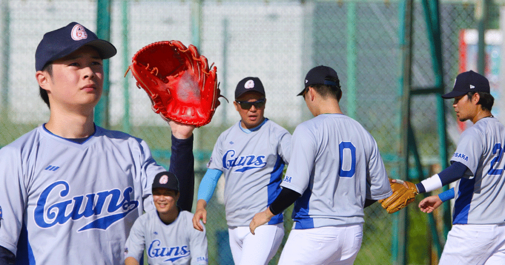 草野球写真・GUNS.ガンズ・第89回大阪北リーグ野球大会